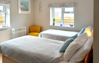 Bedroom 2: Twin room Bedroom 2: Twin room at Tamsin's Loft