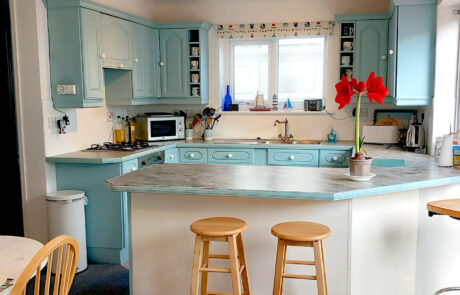 kitchen at Tamsin's Loft